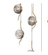 Astoria 84cm Round 9 Light Spider Pendant 160mm Glass Brass/Smoke-6