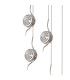 Astoria 84cm Round 9 Light Spider Pendant 160mm Glass Polished Nickel/Smoke-6