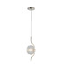 Astoria 1 Light Pendant 16cm Glass Polished Nickel/Clear-4