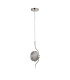 Astoria 1 Light Pendant 16cm Glass Polished Nickel/Smoke-5