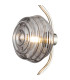 Astoria 1 Light Pendant 16cm Glass Polished Nickel/Smoke-7