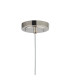 Astoria 1 Light Pendant 16cm Glass Polished Nickel/Smoke-9