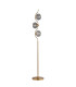 Astoria 3 Light Floor Lamp 160mm Glass Brass/Smoke-4