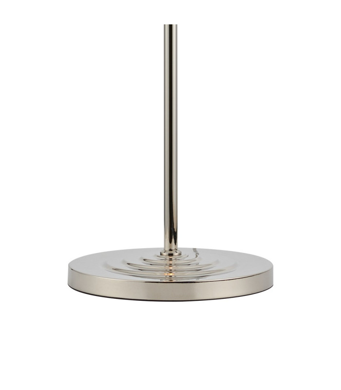 Astoria 3 Light Floor Lamp 160mm Glass Polished Nickel/Amber-5