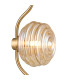 Astoria 1 Light Table Lamp 160mm Glass Brass/Amber-5