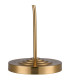 Astoria 1 Light Table Lamp 160mm Glass Brass/Amber-6