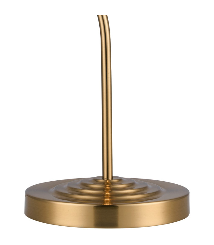 Astoria 1 Light Table Lamp 160mm Glass Brass/Amber-6