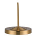 Astoria 1 Light Table Lamp 160mm Glass Brass/Clear-6