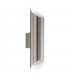 LED Outdoor Up Down Wall Light Stainless Steel, White IP44 - 1