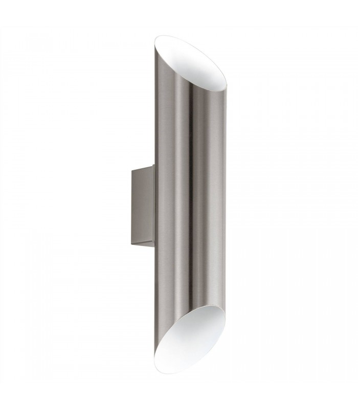 LED Outdoor Up Down Wall Light Stainless Steel, White IP44 - 1