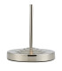 Astoria 1 Light Table Lamp 160mm Glass Polished Nickel/Smoke-5