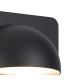 Flushing Rectangular 24V DC Wall Light 6W LED 3000K c/w 1m 2 x 0.75mm² PVC Cable Male Connection IP44 Anthracite -8