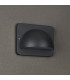 Flushing Rectangular 24V DC Wall Light 6W LED 3000K c/w 1m 2 x 0.75mm² PVC Cable Male Connection IP44 Anthracite -9