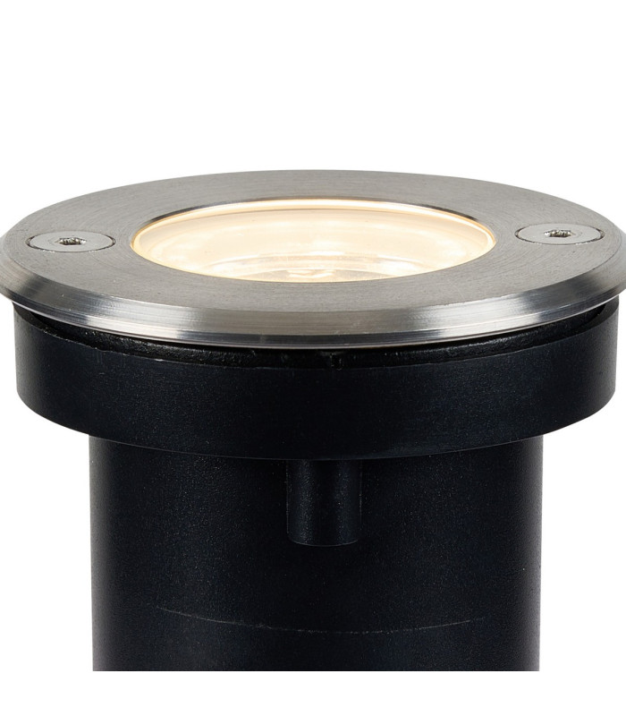 Flushing 68mm 24V DC In-Ground LED Spotlight 3W LED 3000K c/w 1m Cable IP65 -5