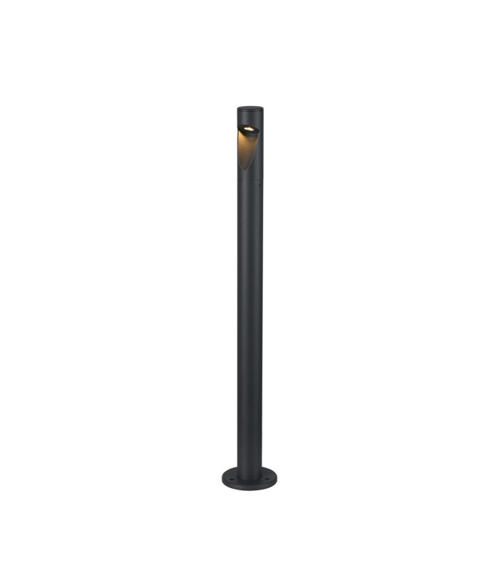 Flushing 24V DC Post Lamp Asymmetric Lens For Wide Beam 3W LED 3000K c/w 1m Cable Male Connection IP65 Anthracite -4