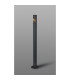 Flushing 24V DC Post Lamp Asymmetric Lens For Wide Beam 3W LED 3000K c/w 1m Cable Male Connection IP65 Anthracite -9