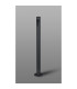 Flushing 24V DC Post Lamp Asymmetric Lens For Wide Beam 3W LED 3000K c/w 1m Cable Male Connection IP65 Anthracite -10
