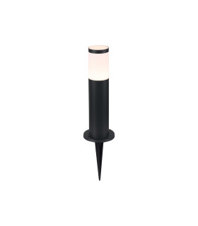 Flushing 24V DC Post Lamp 6W LED 3000K c/w 1m 2 x 0.75mm² PVC Cable Male Connection IP44 Anthracite -1