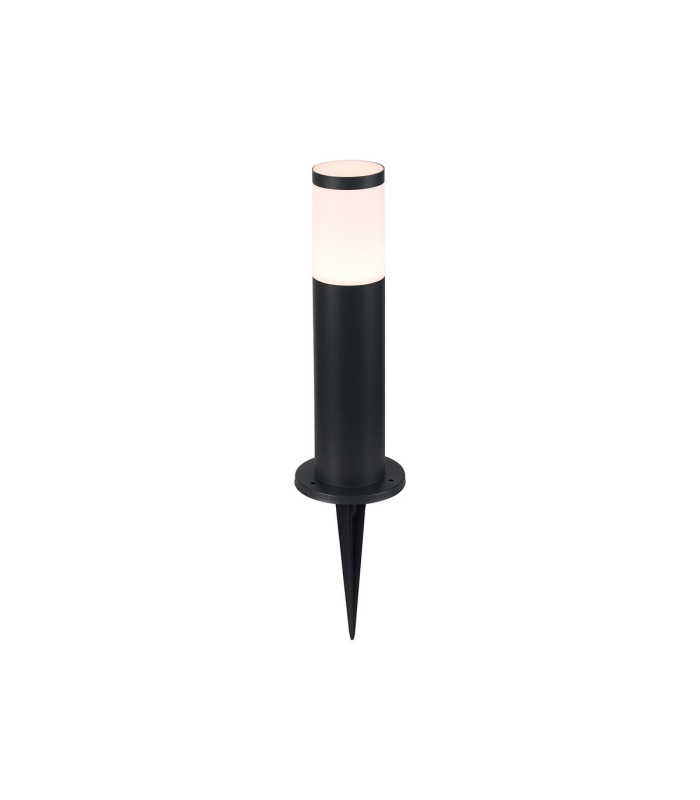 Flushing 24V DC Post Lamp 6W LED 3000K c/w 1m 2 x 0.75mm² PVC Cable Male Connection IP44 Anthracite -1