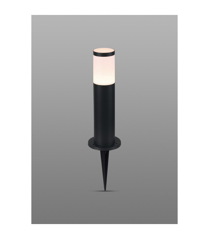Flushing 24V DC Post Lamp 6W LED 3000K c/w 1m 2 x 0.75mm² PVC Cable Male Connection IP44 Anthracite -3