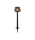 Flushing Rattan Plastic Shade Postlamp c/w Ground Spike/Base Mount 24V DC 1 x E27 c/w 1m Cable-1