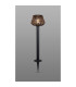 Flushing Rattan Plastic Shade Postlamp c/w Ground Spike/Base Mount 24V DC 1 x E27 c/w 1m Cable-3