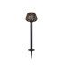 Flushing Rattan Plastic Shade Postlamp c/w Ground Spike/Base Mount 24V DC 1 x E27 c/w 1m Cable-4