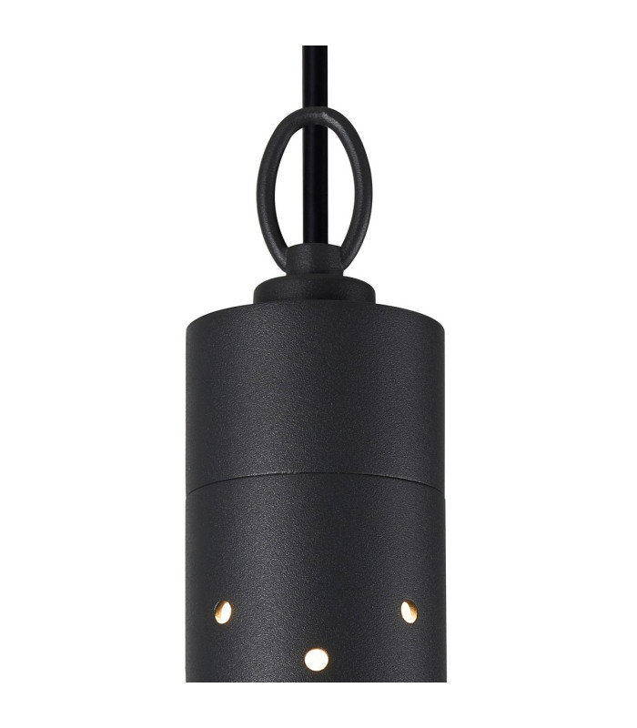 Flushing 6cm Hanging 24V DC Pendant 3W LED 3000K c/w 1m 2 x 0.75mm² PVC Cable Male Connection IP44 Anthracite -5