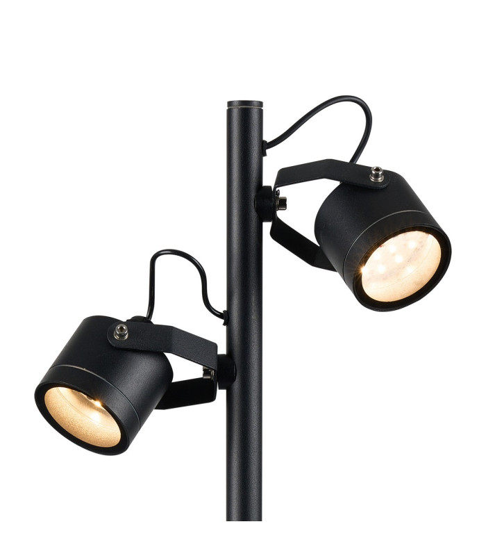 Flushing 24V DC Post Spot 2 in 1 Ground Spike/Fixed Base 2 x 3W LED 3000K c/w 2m Cable Male Connection-5