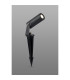 Flushing 24V DC Spotlight 2 in 1 Ground Spike/Fixed Base 3W LED 3000K c/w 1m Cable Male Connection IP65 Anthracite -3