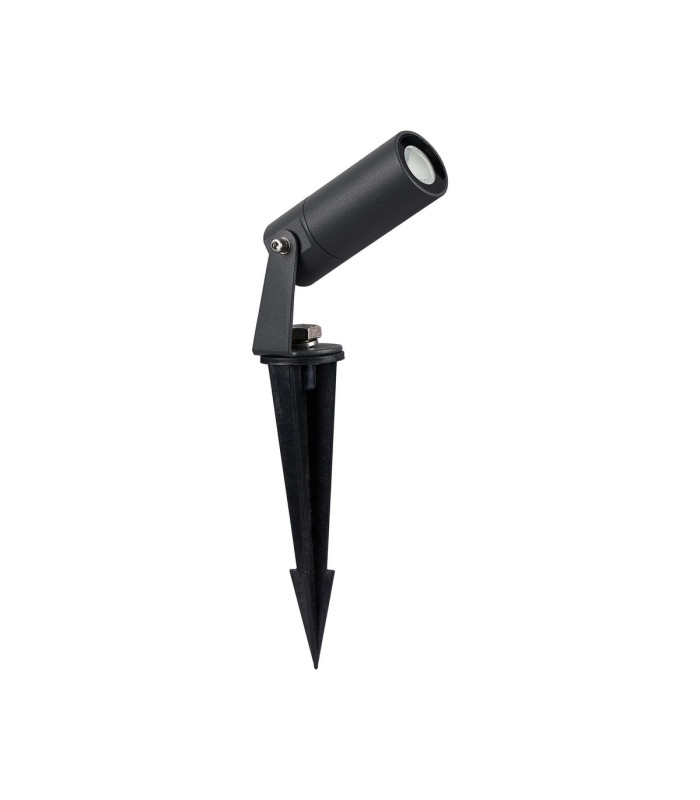 Flushing 24V DC Spotlight 2 in 1 Ground Spike/Fixed Base 3W LED 3000K c/w 1m Cable Male Connection IP65 Anthracite -4