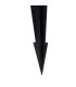 Flushing 24V DC Spotlight 2 in 1 Ground Spike/Fixed Base 3W LED 3000K c/w 1m Cable Male Connection IP65 Anthracite -7