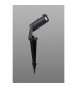 Flushing 24V DC Spotlight 2 in 1 Ground Spike/Fixed Base 3W LED 3000K c/w 1m Cable Male Connection IP65 Anthracite -8