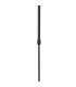 Worcester Swing Arm Telescopic Pendant 4 Light E14 Brass/Satin Black/Smoke Striped Cylinder Glass-7