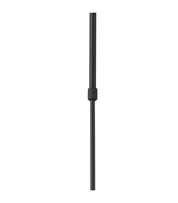 Worcester Swing Arm Telescopic Pendant 4 Light E14 Brass/Satin Black/Amber Twisted Cylinder Glass-7