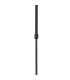Worcester Swing Arm Telescopic Pendant 4 Light E14 Brass/Satin Black/Smoke Twisted Cylinder Glass-7