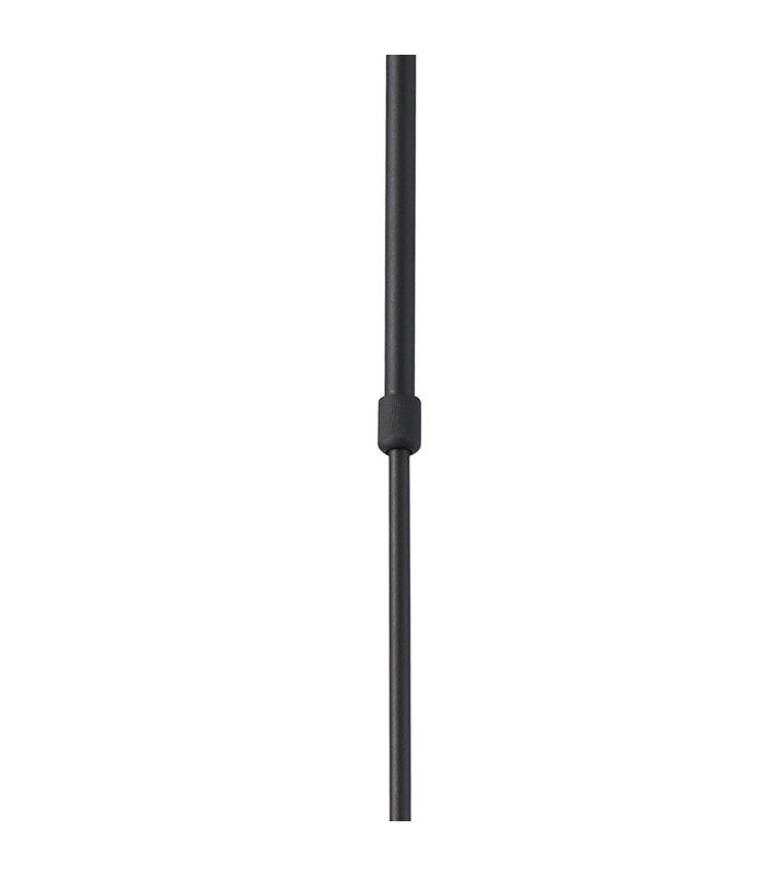 Worcester Swing Arm Telescopic Pendant 4 Light E14 Brass/Satin Black/Smoke Uniform Dimple Cylinder Glass-7