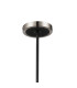 Worcester Swing Arm Telescopic Pendant 4 Light E14 Satin Nickel/Satin Black/Clear Twisted Cylinder Glass-5