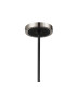 Worcester Swing Arm Telescopic Pendant 4 Light E14 Satin Nickel/Satin Black/Smoke Twisted Cylinder Glass-5