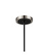 Worcester Swing Arm Telescopic Pendant 4 Light E14 Satin Nickel/Satin Black/Smoke Fade Wine Glass Glass-5