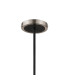 Worcester Swing Arm Telescopic Pendant 4 Light E14 Satin Nickel/Satin Black/Smoke Plated Round Segment Glass-4