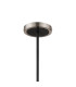 Worcester Swing Arm Telescopic Pendant 4 Light E14 Satin Nickel/Satin Black/White Round Speckled Glass-5