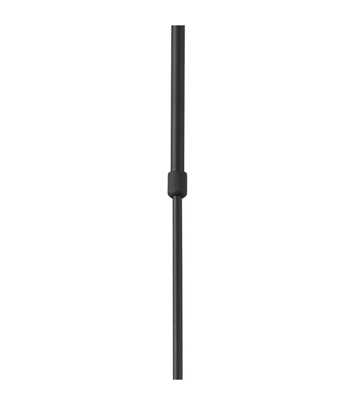 Worcester Swing Arm Telescopic Pendant 5 Light E14 Brass/Satin Black/Amber Striped Cylinder Glass-8