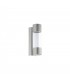 LED Outdoor Flush Wall Light Stainless Steel IP44 - 1