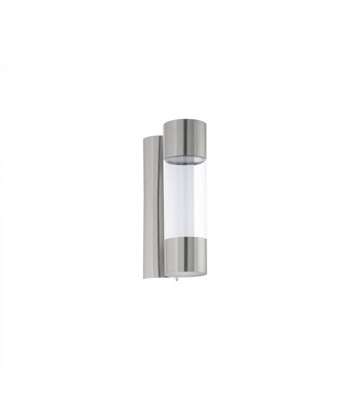 LED Outdoor Flush Wall Light Stainless Steel IP44 - 1