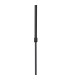 Worcester Swing Arm Telescopic Pendant 5 Light E14 Brass/Satin Black/Smoke Twisted Cylinder Glass-8