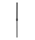 Worcester Swing Arm Telescopic Pendant 5 Light E14 Brass/Satin Black/Amber Uniform Dimple Cylinder Glass-8