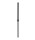 Worcester Swing Arm Telescopic Pendant 5 Light E14 Brass/Satin Black/Amber Fade Wine Glass Glass-8