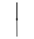 Worcester Swing Arm Telescopic Pendant 5 Light E14 Satin Nickel/Satin Black/Smoke Twisted Cylinder Glass-7