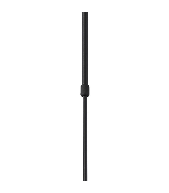 Worcester Swing Arm Telescopic Pendant 5 Light E14 Satin Nickel/Satin Black/Clear Uniform Dimple Cylinder Glass-7